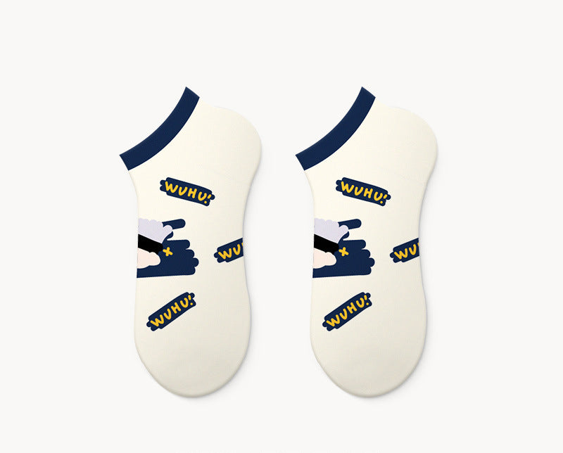 Kreative Bootssocken