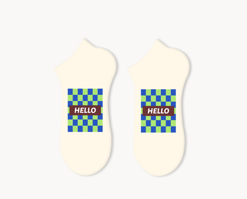 Kreative Bootssocken