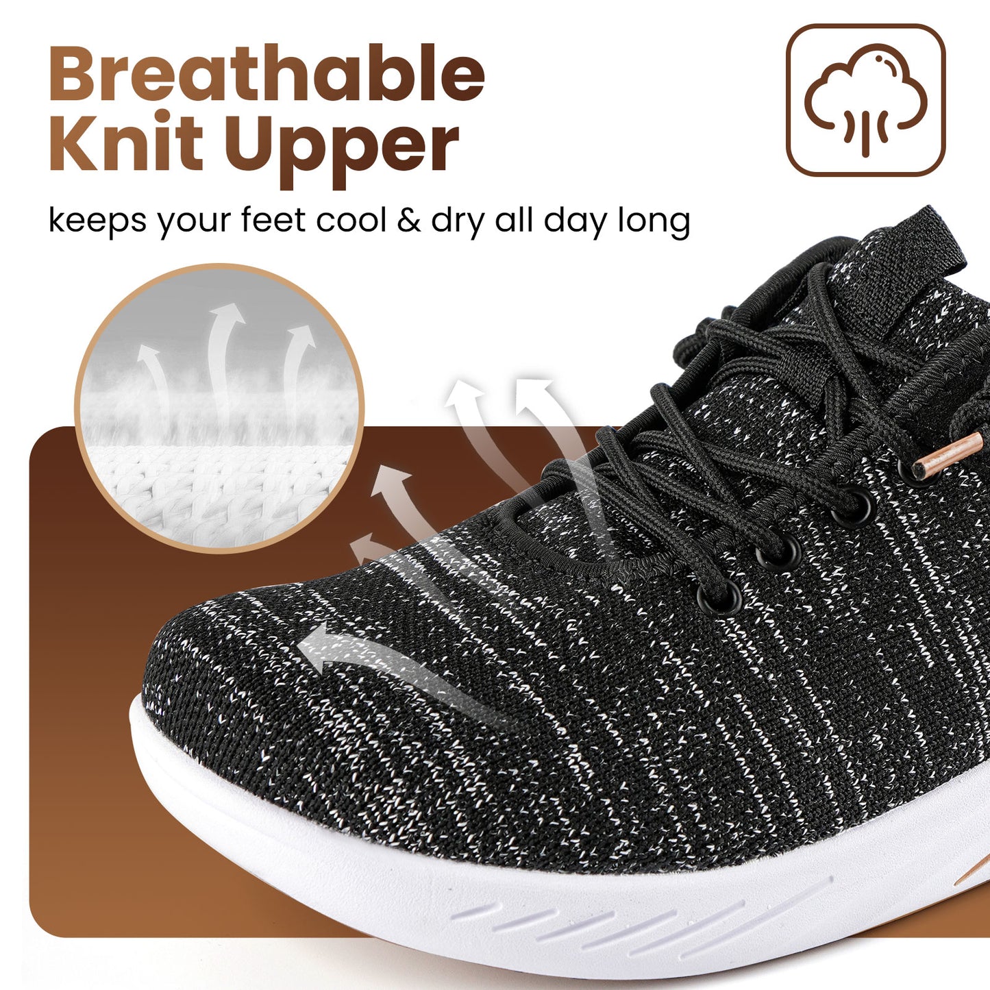 Men Wide Toe Slip-on Shoes Lightweight Casual Sneakers