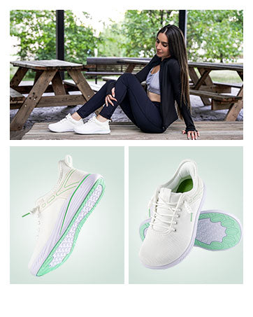 Women Wide Toe Slip-on Shoes Lightweight Casual Sneakers